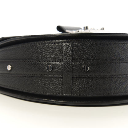 MCM Grained Calfskin Small Patricia Shoulder Bag Black 9 of 11