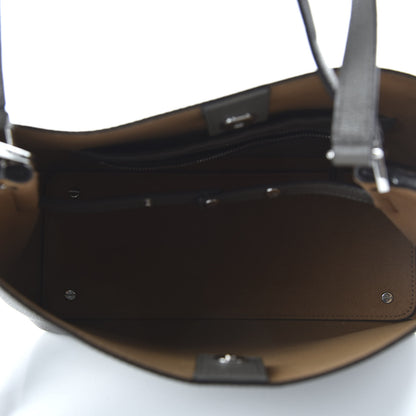 MCM Grained Calfskin Sarah Medium Visetos Hobo Grey 4 of 7