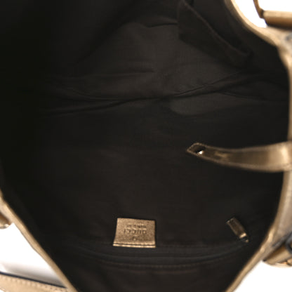 Gucci Satin Monogram Medium Abbey Shoulder Bag Bronze 5 of 10