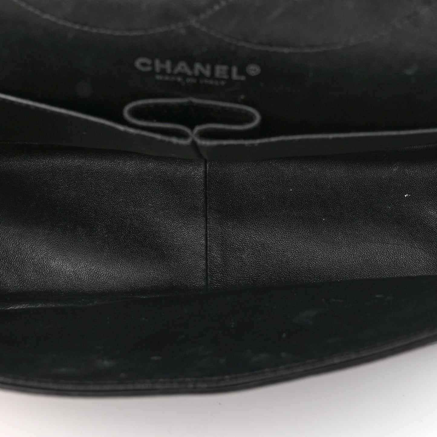 Aged Calfskin Quilted 2.55 Reissue 227 Flap So Black