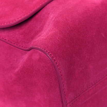 Mulberry Suede Oversized Lily Flap Pink 11 of 16