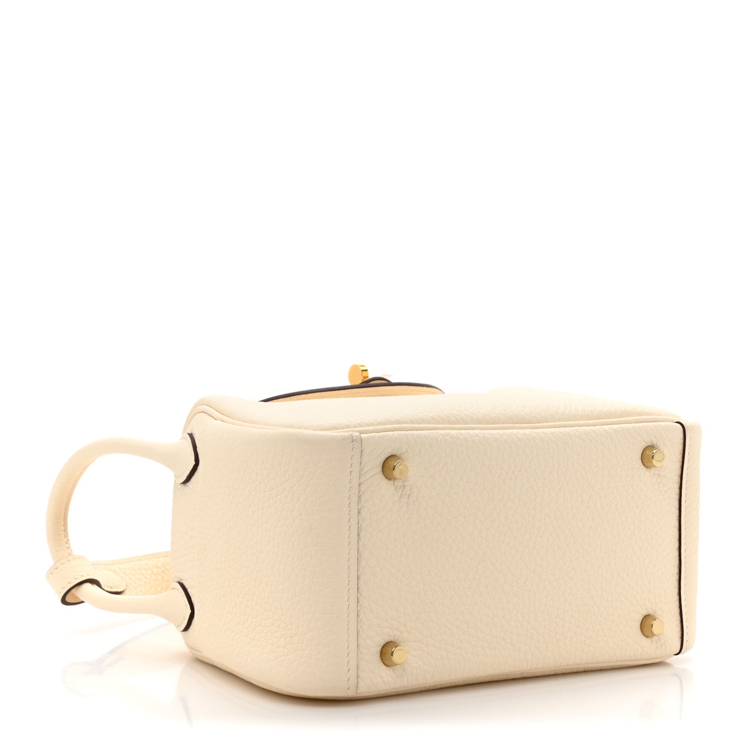 Hermes Taurillon Clemence Mini Lindy 20 Nata 4 of 12