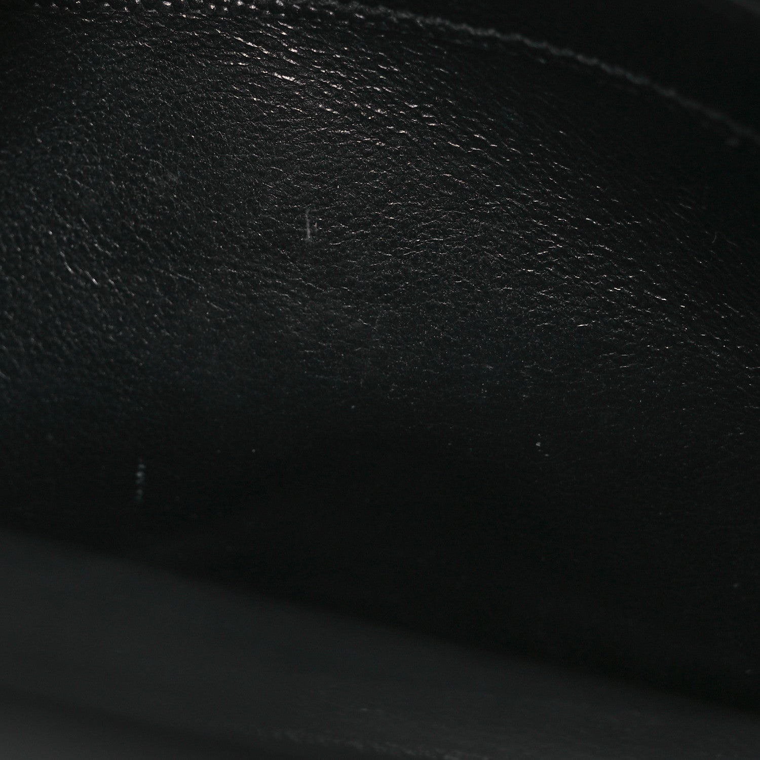 Saint Laurent Grain De Poudre Matelasse Chevron Monogram Envelope Chain Wallet Black 14 of 14