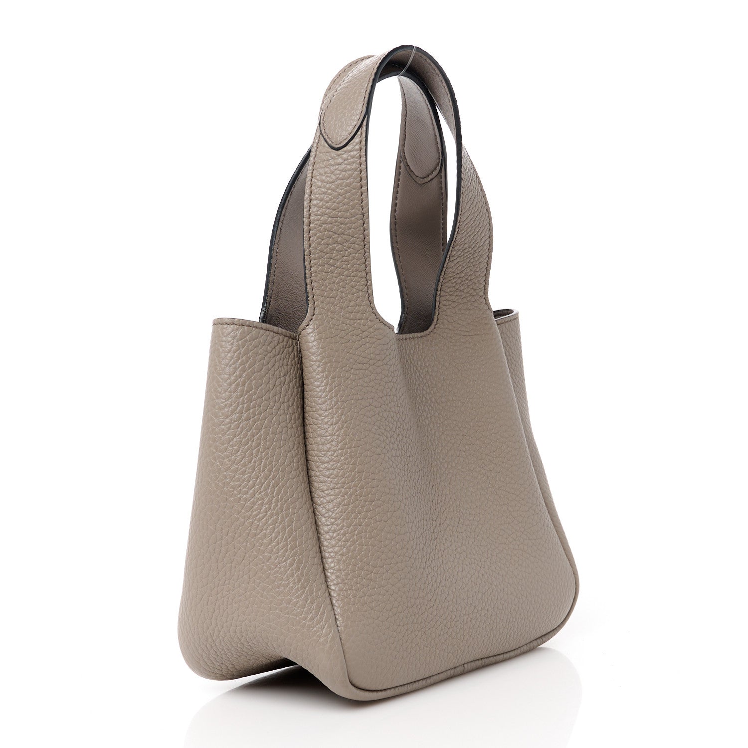 Prada Vitello Daino Soft Mini Dynamique Tote Argilla 3 of 10