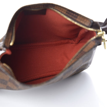 Louis Vuitton Damier Ebene Trousse Make Up Bag Pochette 5 of 9