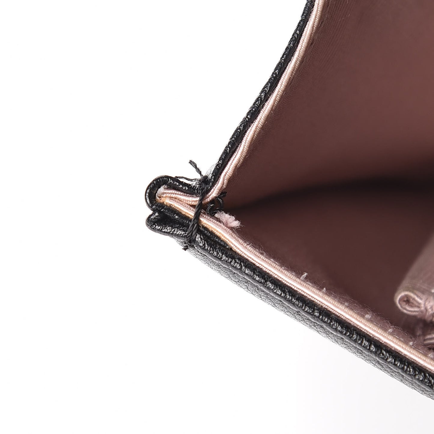 Grained Calfskin Medium Diorama Flap Bag Black