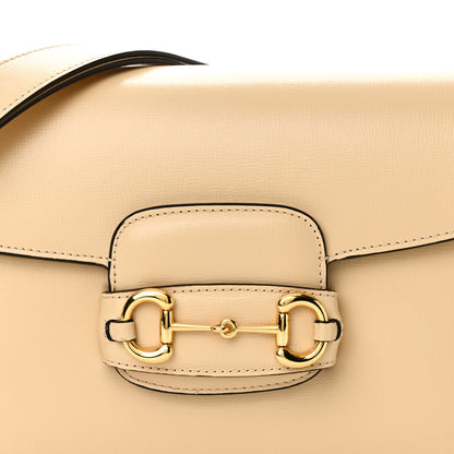 Gucci Azalea Calfskin Horsebit 1955 Shoulder Bag Bubble Tea 8 of 12