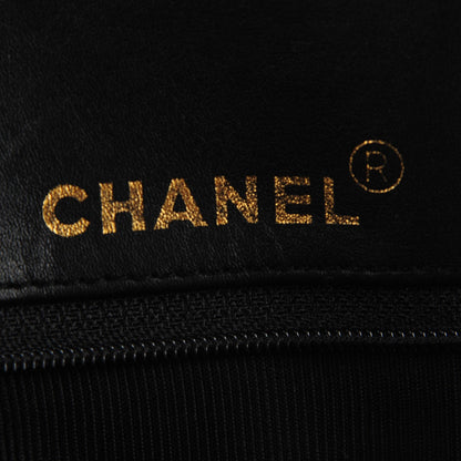 Chanel Lambskin Quilted Shopper Tote Black 6 of 8