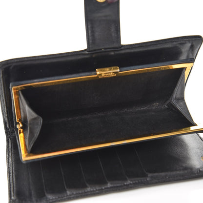 Chanel Caviar Timeless CC French Wallet Black 5 of 14