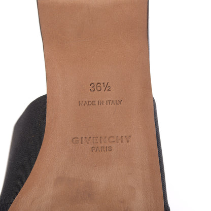 Givenchy Calfskin Bedford Logo Mule Slides 36.5 Black 8 of 9