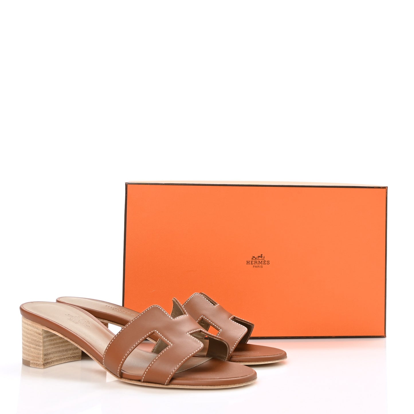 Calfskin Oasis Sandals 36 Gold