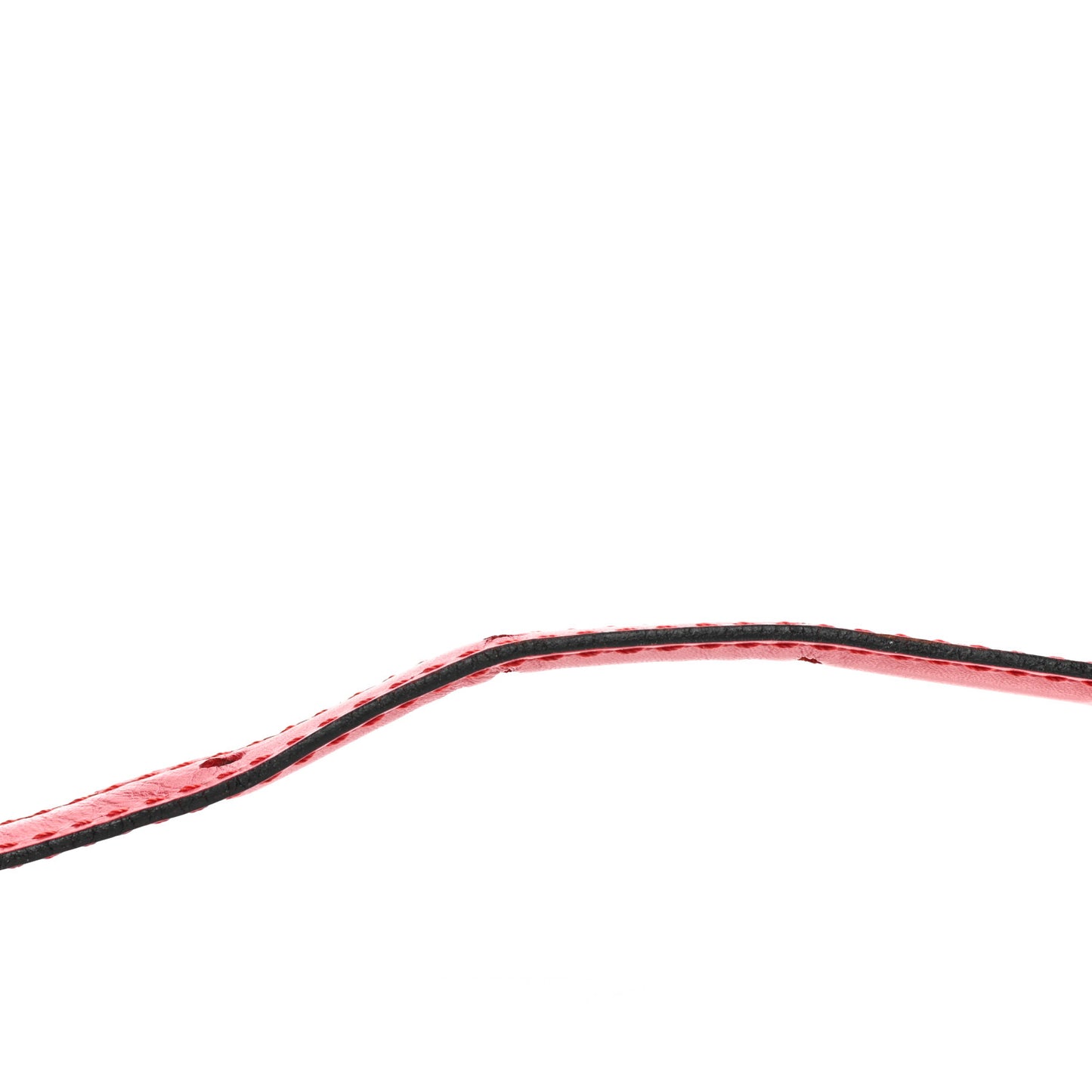 Calfskin 16mm Adjustable Shoulder Strap Red