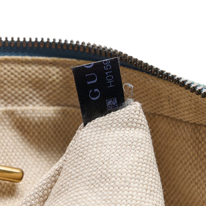 Gucci Denim Small Soho Bowler Blue 9 of 16