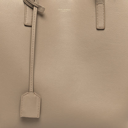 Saint Laurent Calfskin Large Shopping Tote Dark Beige 10 of 14