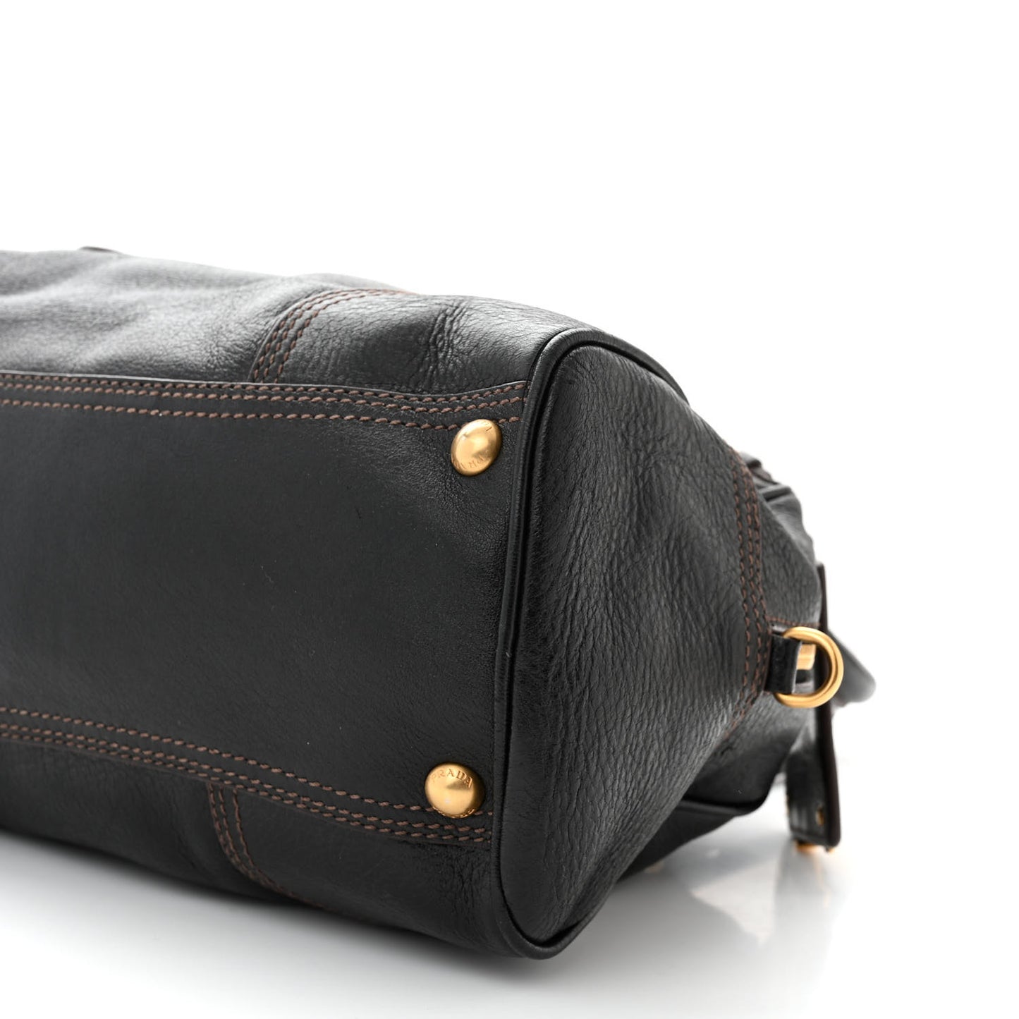 Cervo Animalier Shoulder Bag Black