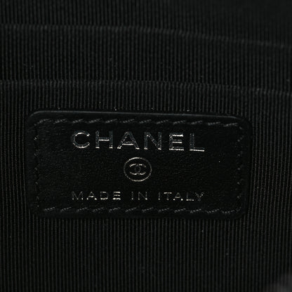 Chanel Aged Calfskin Quilted Medium Reissue Cosmetic Case So Black 6 of 7