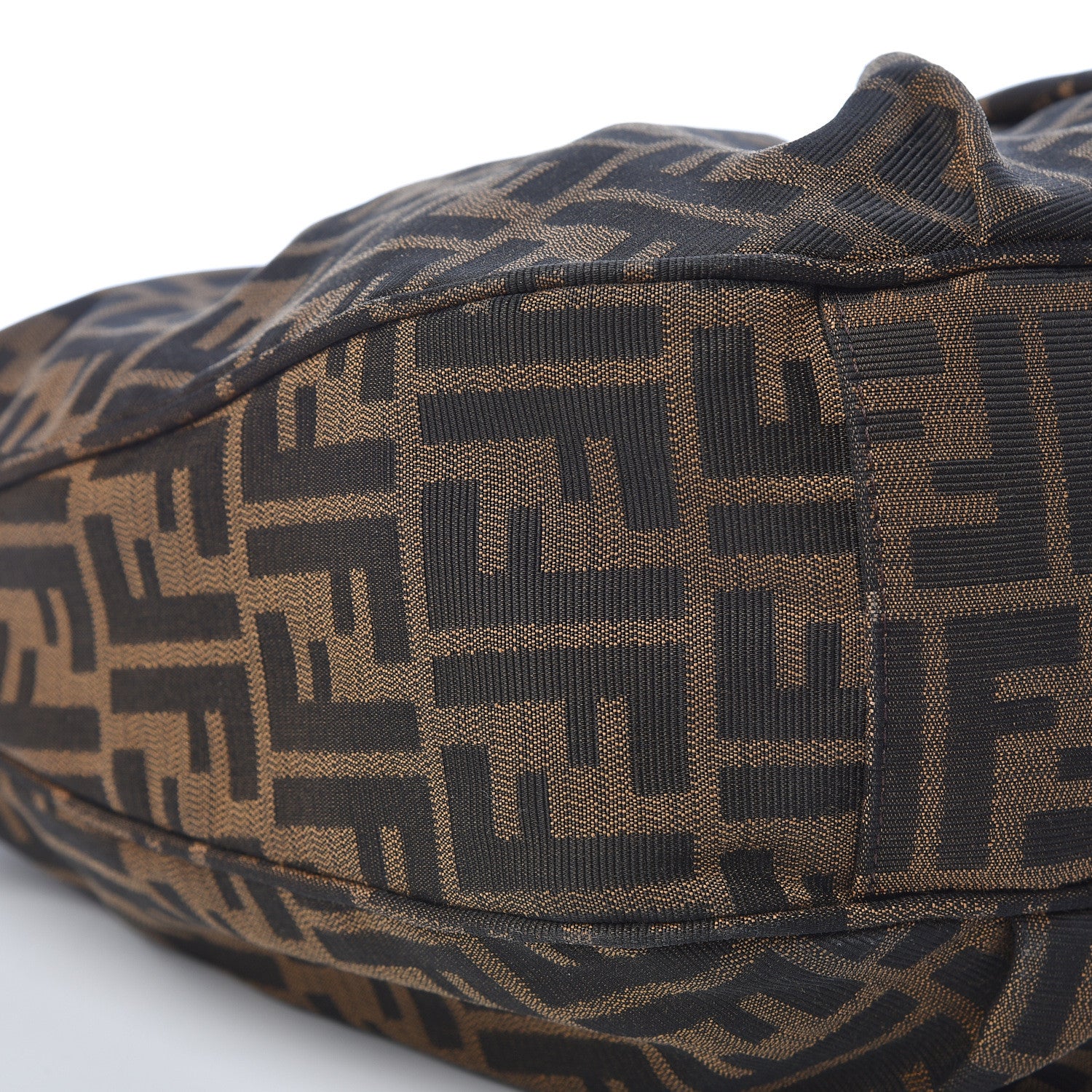 Fendi Zucca Patent Mia Hobo Tobacco 9 of 15