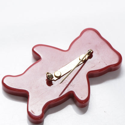 Louis Vuitton Monogram Teddy Bear Nonours Pin Brooch 5 of 5