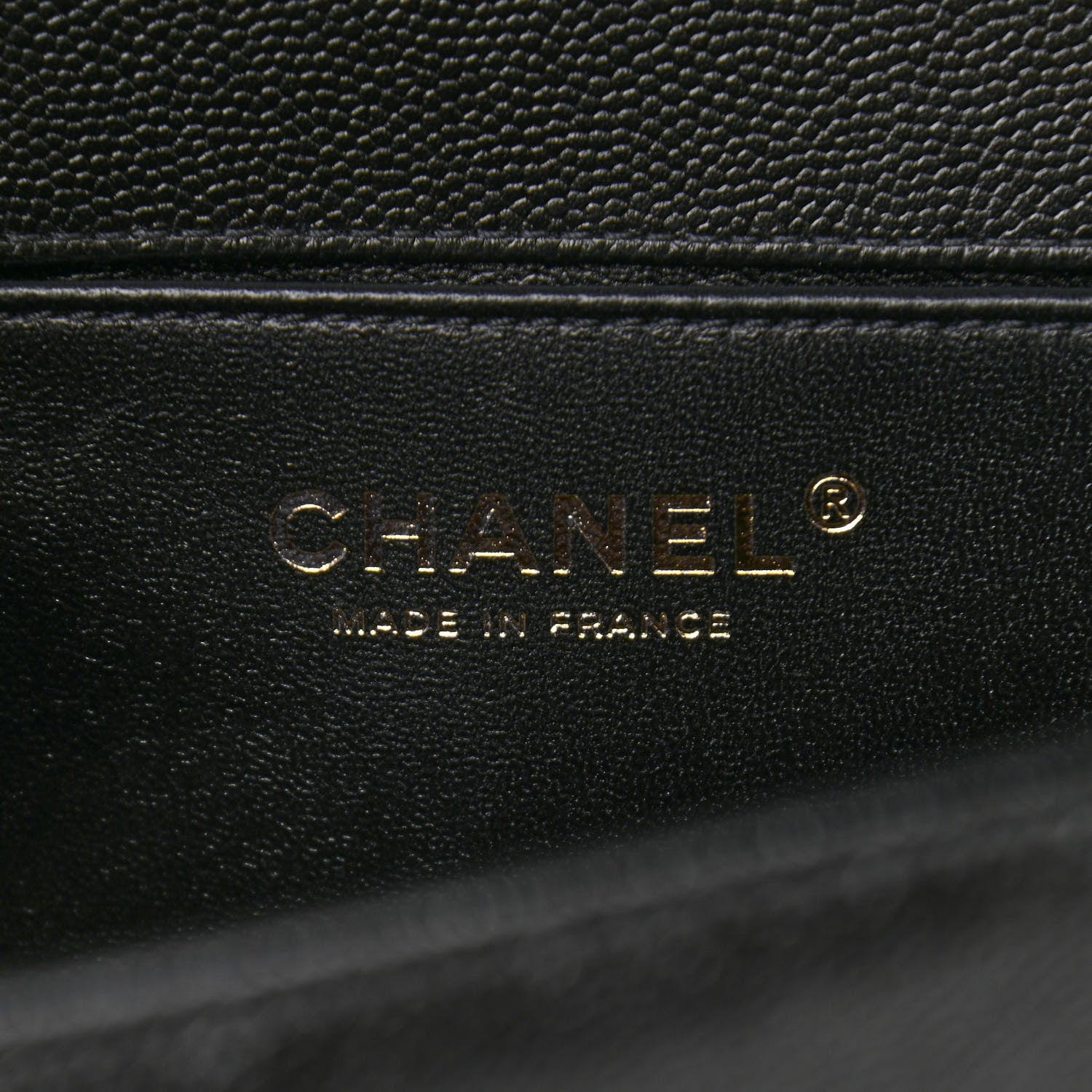 Chanel Caviar Chevron Quilted Medium Boy Flap Black 6 of 11