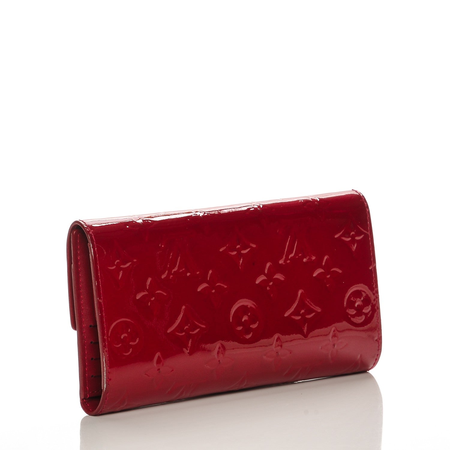 Louis Vuitton Vernis Porte Tresor International Wallet Pomme D'Amour 3 of 8