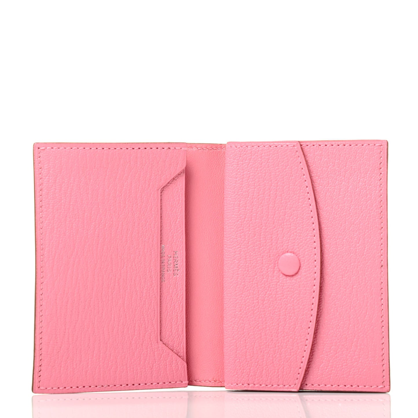 Chevre Mysore Mini Bearn Wallet Rose Confetti