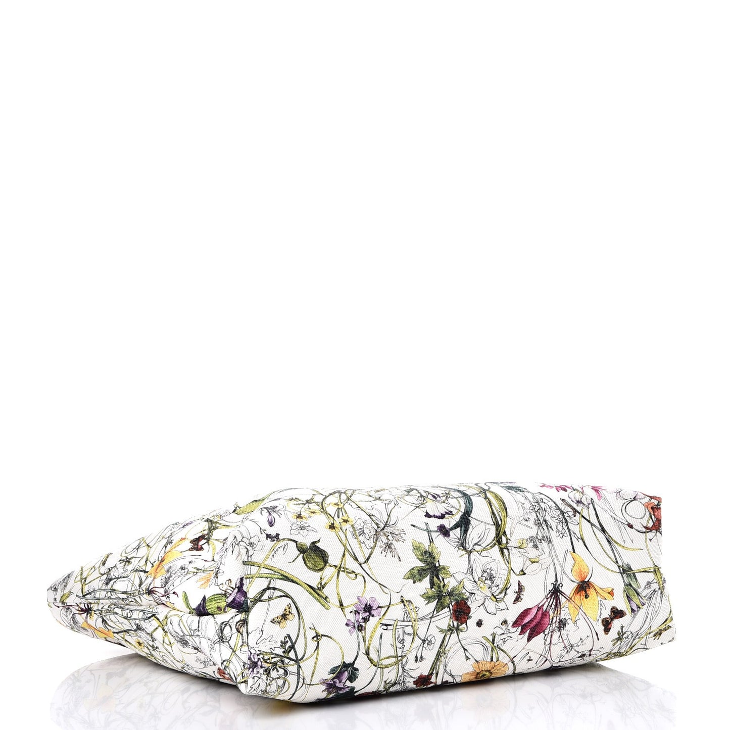 Canvas Flora Infinity Large Tote White