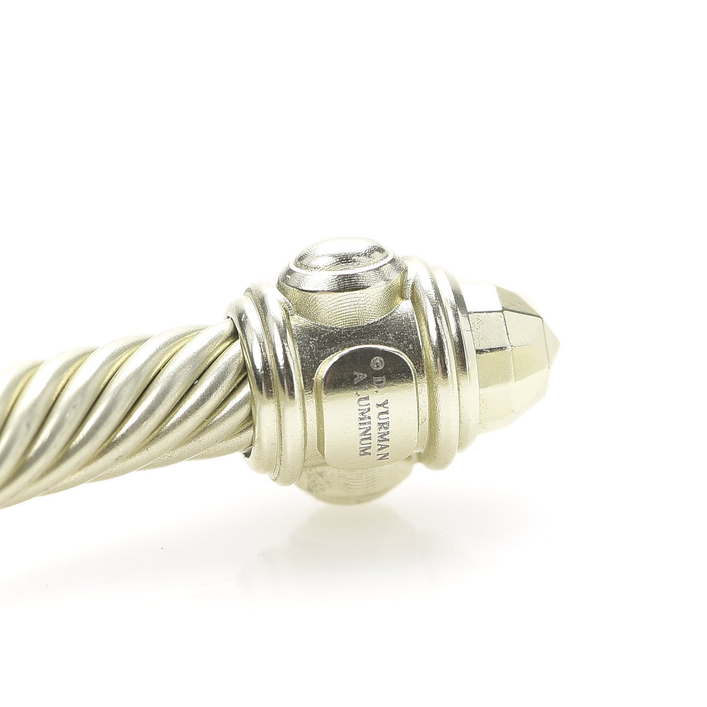 Aluminum 5mm Renaissance Bracelet Pale Gold