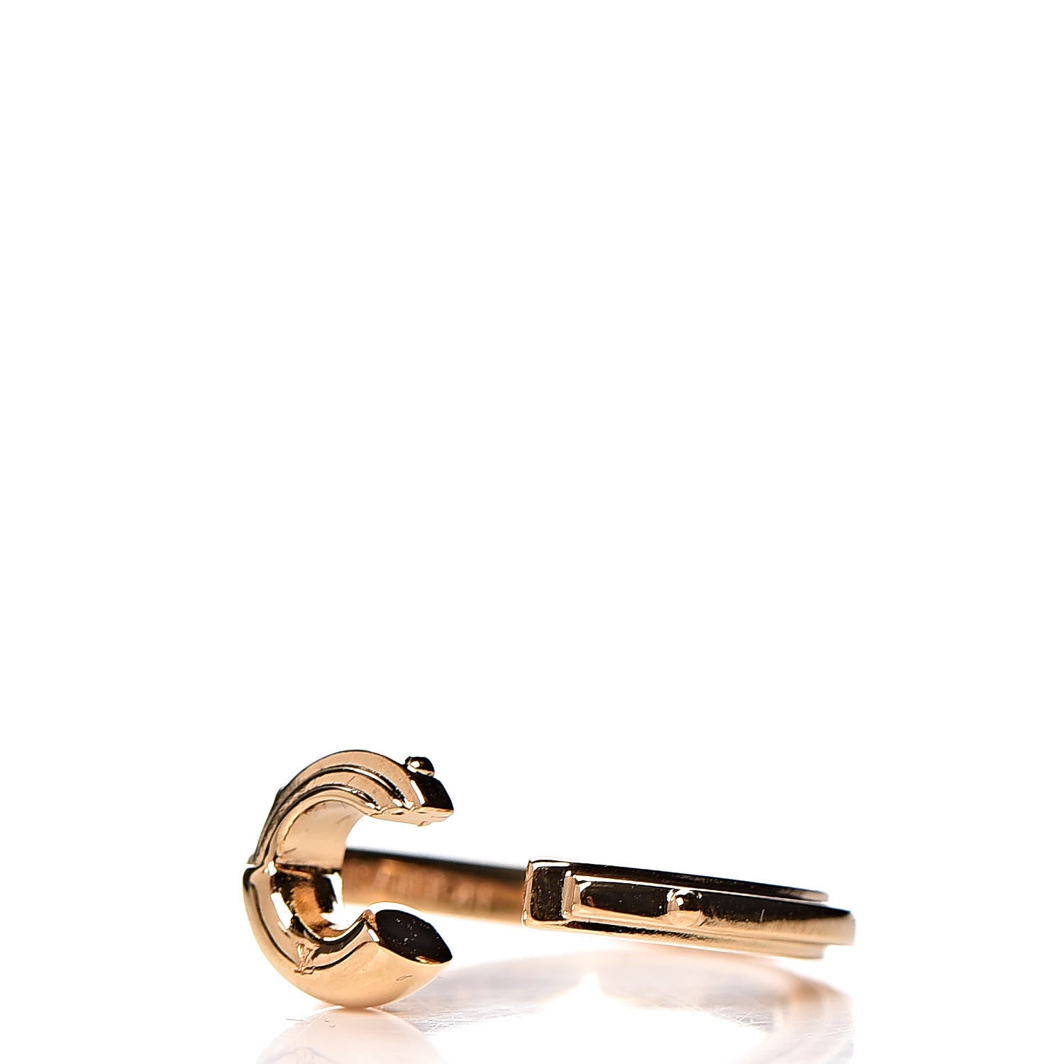 Louis Vuitton LV And Me Letter C Ring M Gold 3 of 7