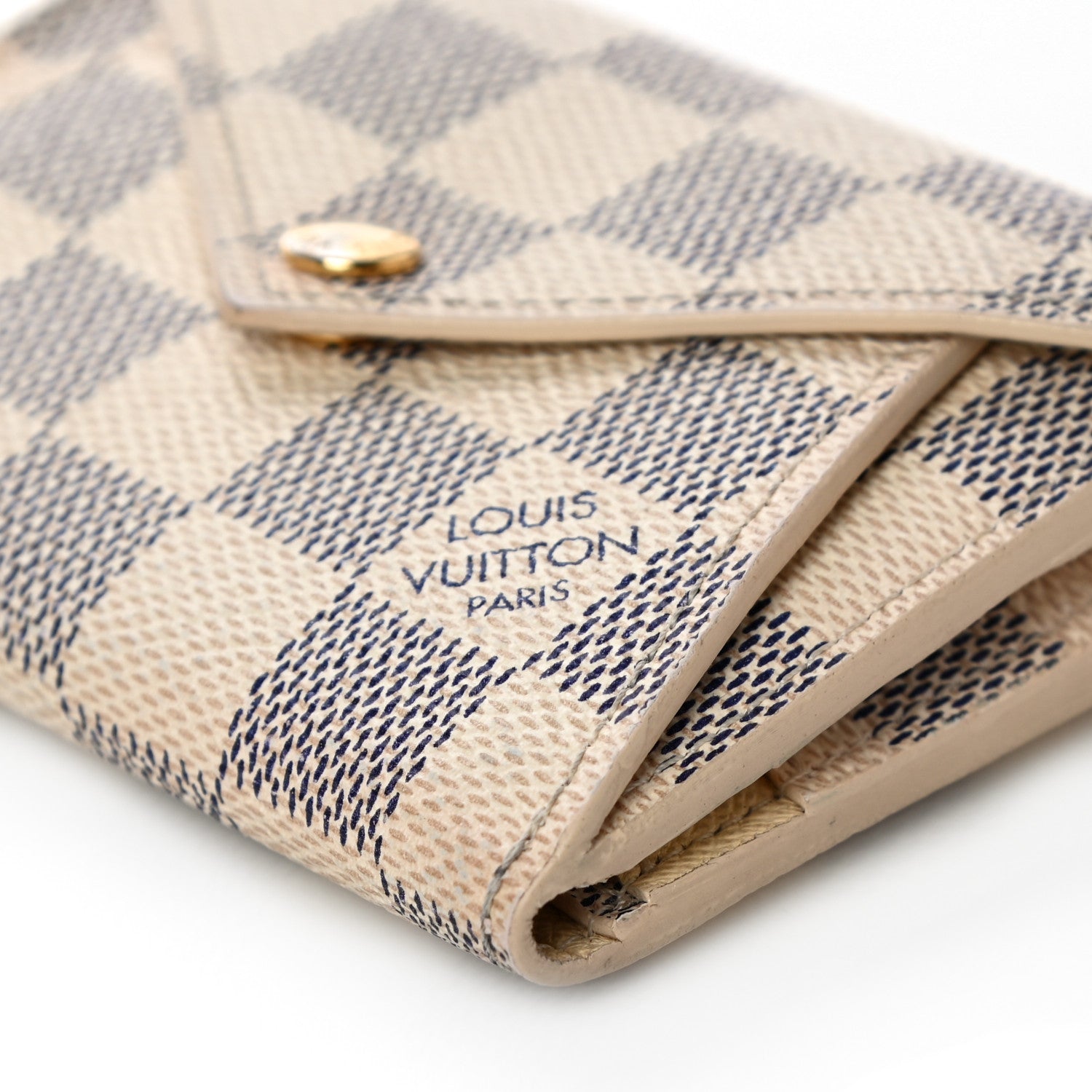 Louis Vuitton Damier Azur Compact Origami Wallet 10 of 12