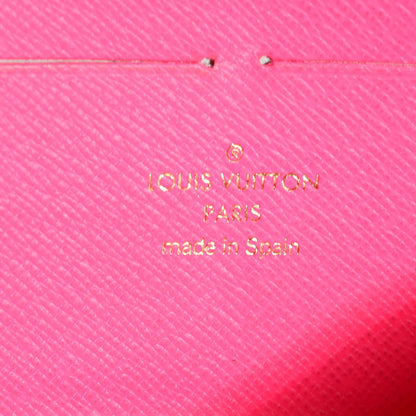 Louis Vuitton Monogram Graffiti Zippy Wallet Fuchsia 6 of 7