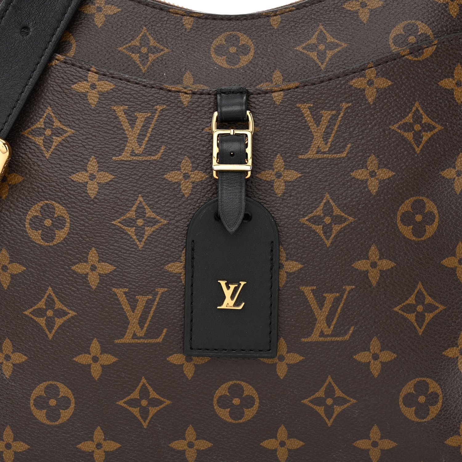 Louis Vuitton Monogram Odeon MM Black 7 of 11