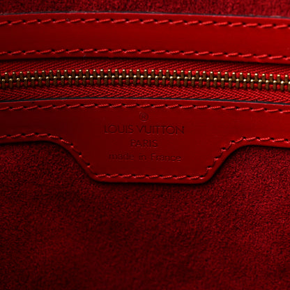 Louis Vuitton Epi Lussac Castillan Red 6 of 11