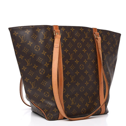 Louis Vuitton Monogram Sac Shopping Tote 2 of 13