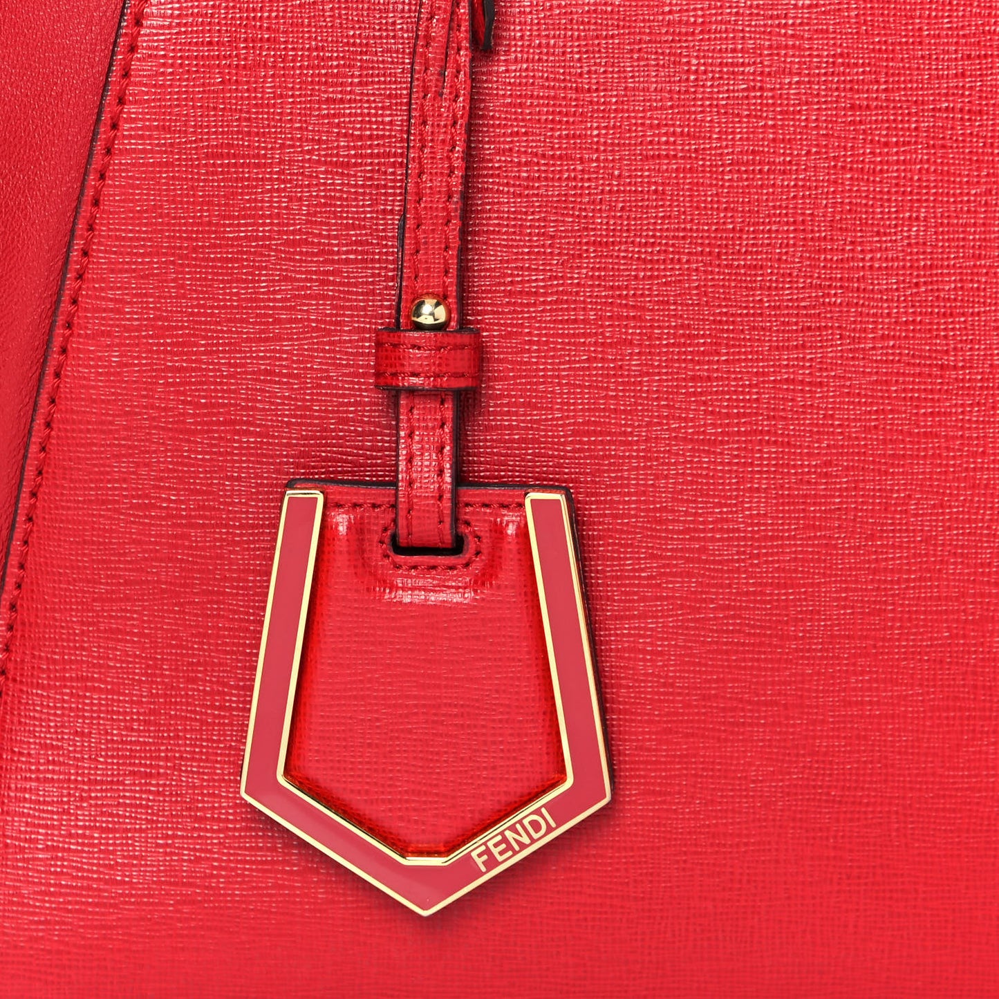 Vitello Elite Flamingo Petite 2Jours Tote Mattone