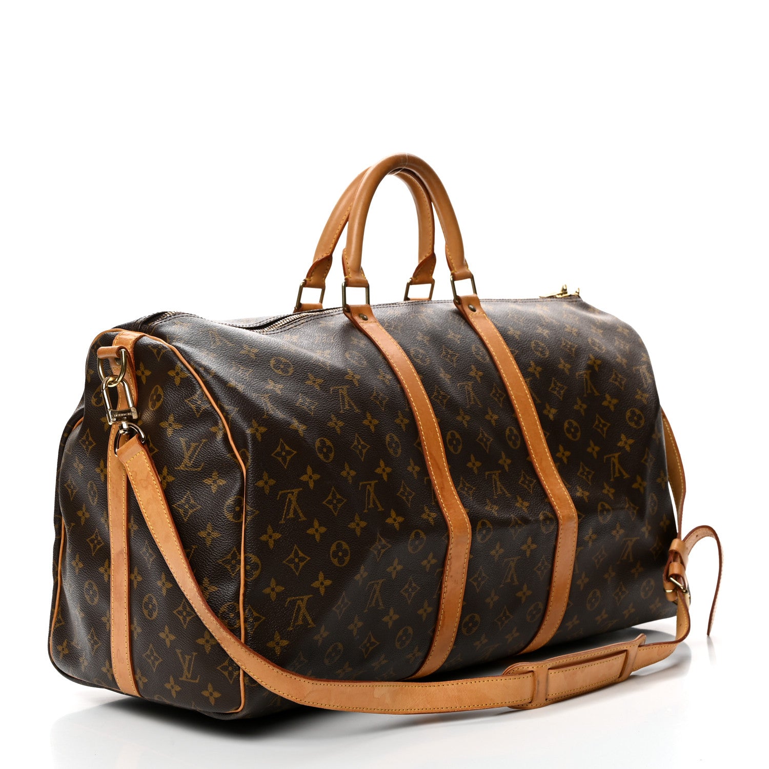 Louis Vuitton Monogram Keepall Bandouliere 55 2 of 15