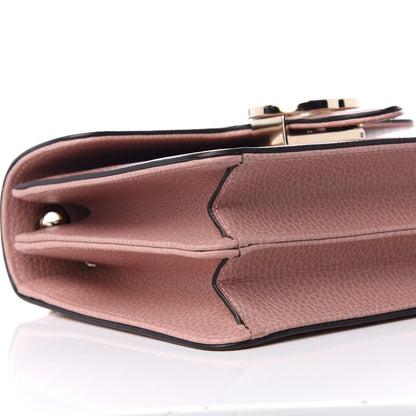 Gucci Dollar Calfskin Small Interlocking G Shoulder Bag Soft Pink 5 of 8