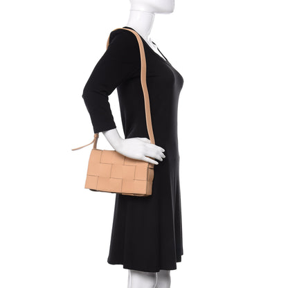 Bottega Veneta Nappa Maxi Intreccio Cassette Bag Almond 2 of 9