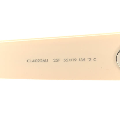 Celine Acetate Triomphe 01 Sunglasses CL 40226U White 6 of 7