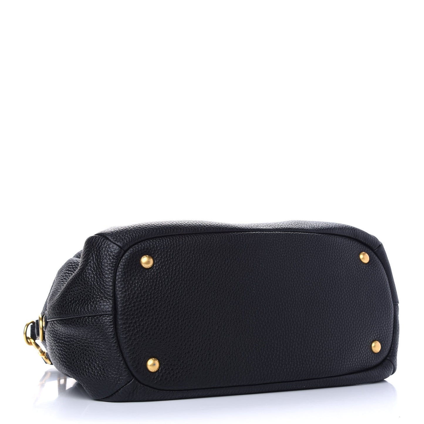 Vitello Daino Tote Black