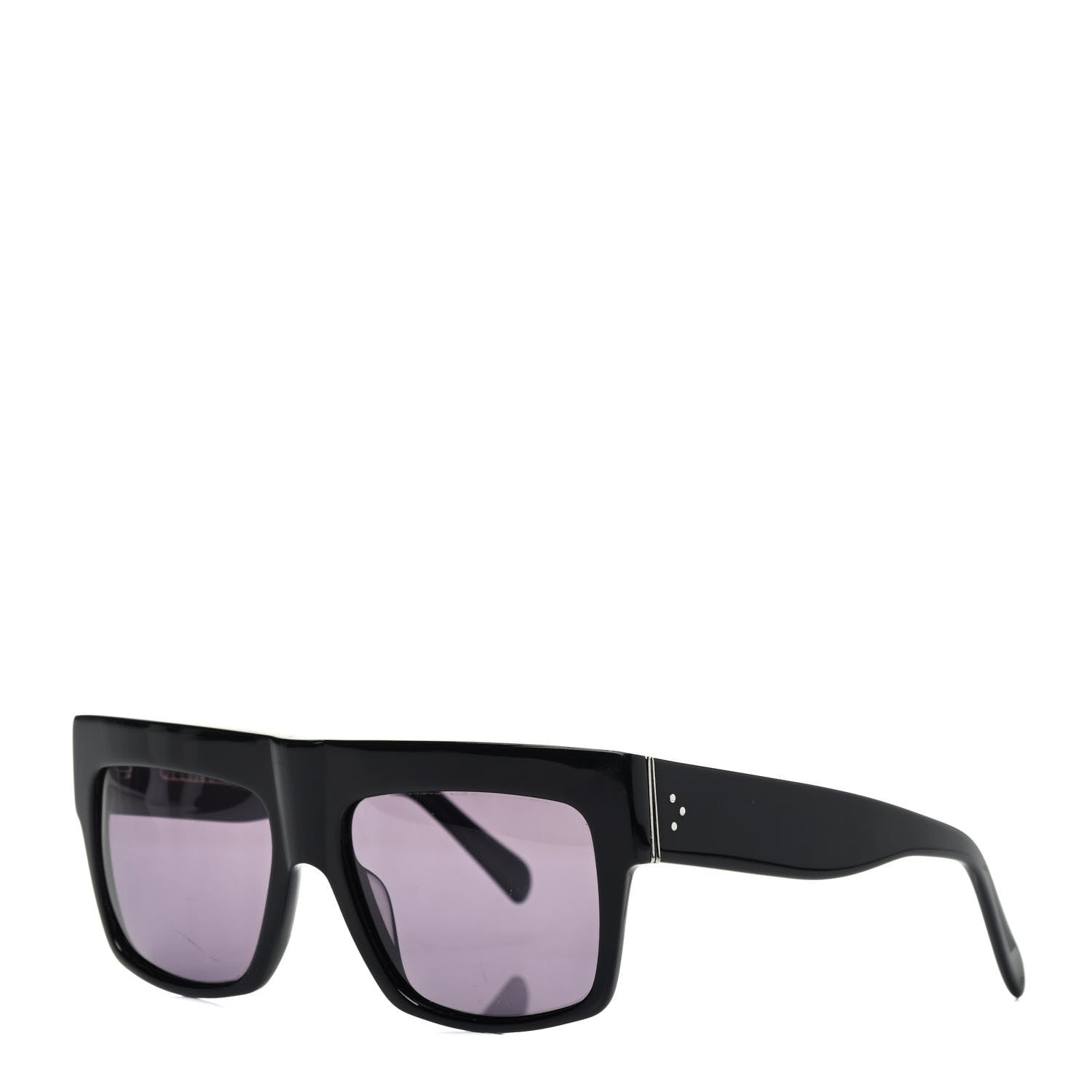 Celine Polarized ZZ Top Sunglasses CL 41756 Black 1 of 7
