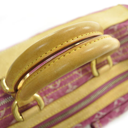 Louis Vuitton Monogram Denim Neo Speedy Fuchsia 5 of 9