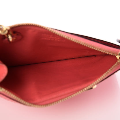 Louis Vuitton Vernis Key Pouch Rose Litchi 5 of 6