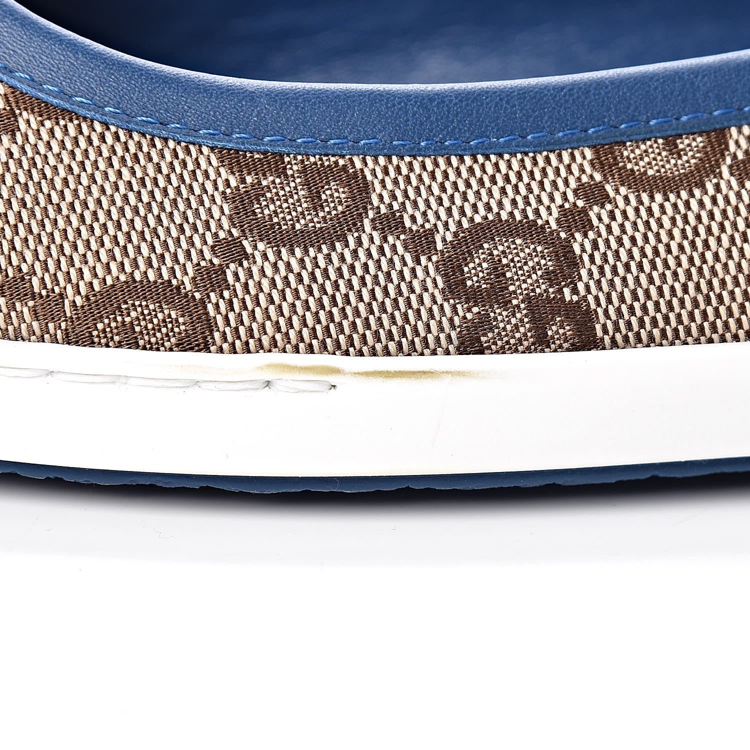 Gucci Monogram Ballet Flats 37 Blue 14 of 15