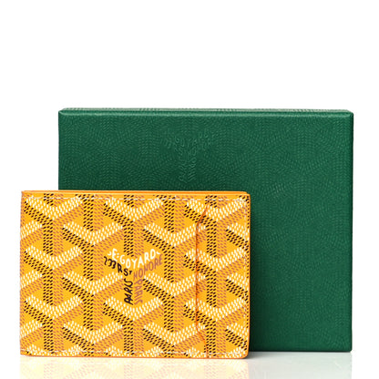 Goyard Goyardine Multi Slot Bi-Fold Wallet Yellow 8 of 8