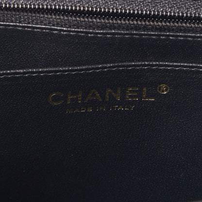 Chanel Caviar Quilted Jumbo Single Flap Black 9 of 10