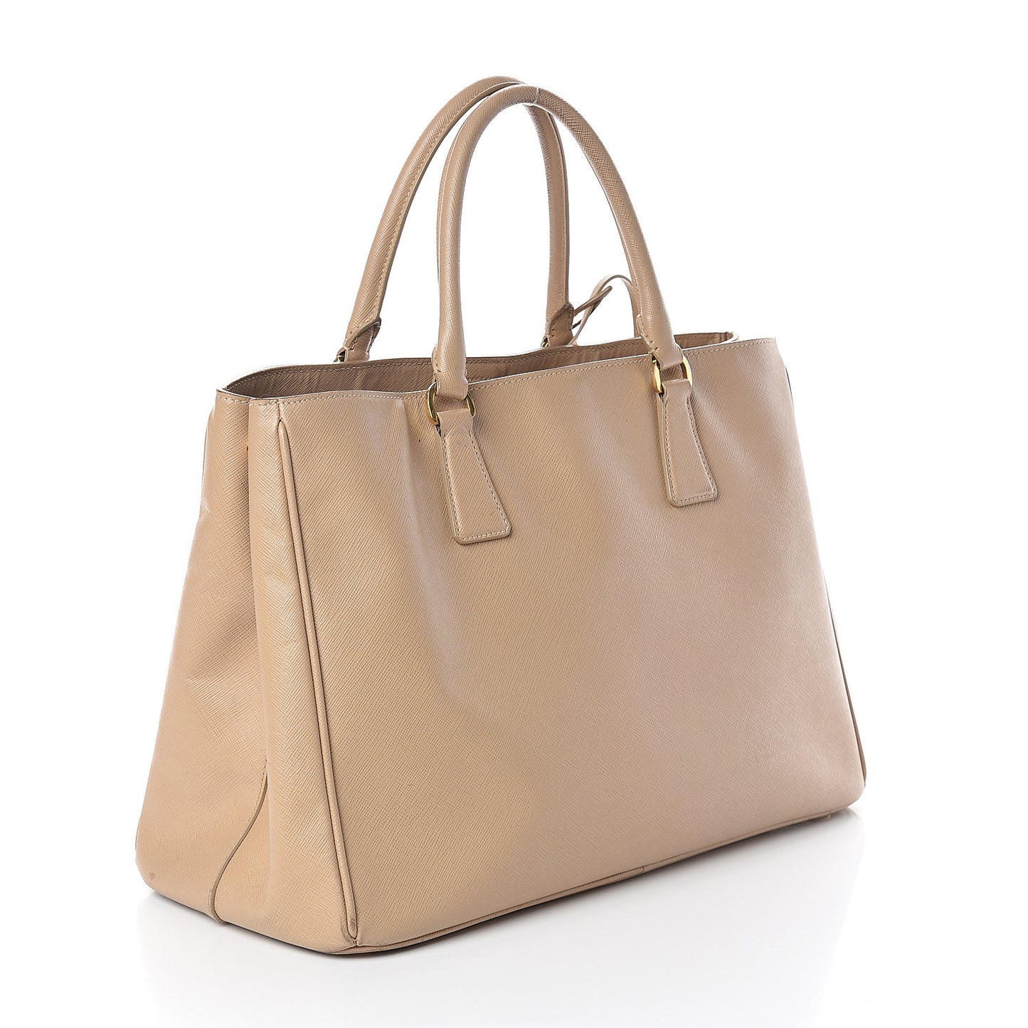 Saffiano Lux Large Tote Sabbia