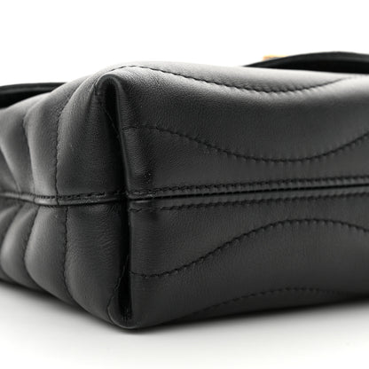 Louis Vuitton Calfskin LV New Wave Chain Bag Black 8 of 12