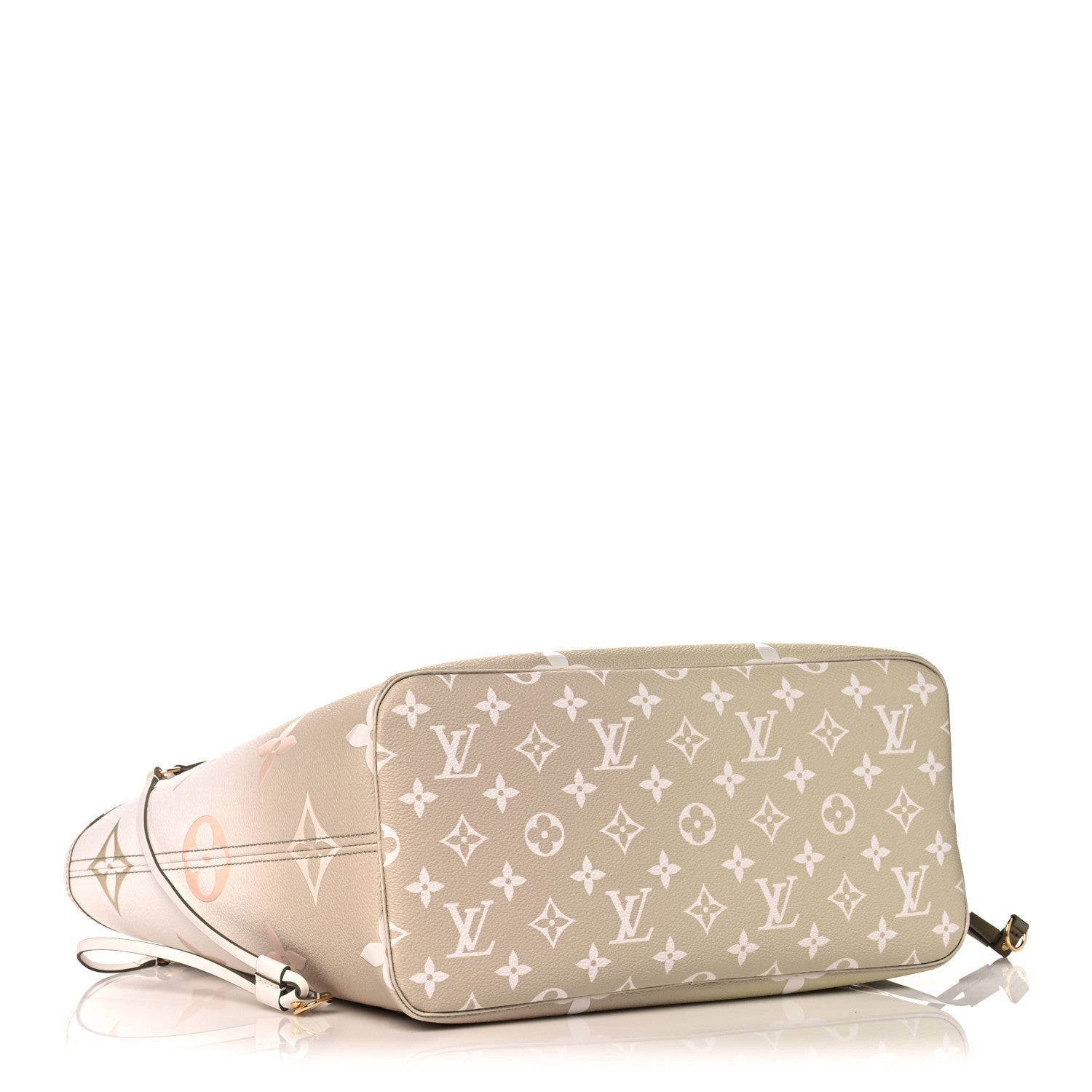 Louis Vuitton Monogram Giant Spring In The City Neverfull MM Sunset Kaki 4 of 8