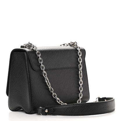 Louis Vuitton Epi Twist Shoulder Bag MM Black 3 of 10