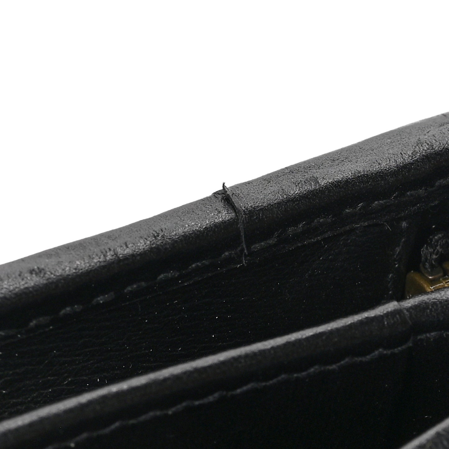 Calfskin Web Trapuntata GG Marmont Card Case Wallet Black